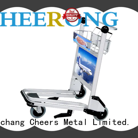 Cheerong new airport luggage carts wholesaler trader for airport