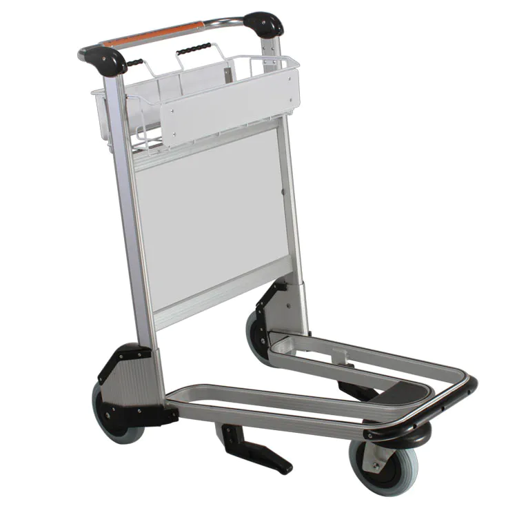 2019 New airport aluminum luggage trolley