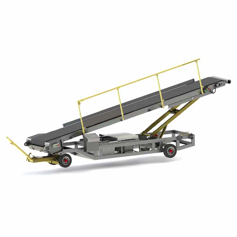 Chargeur à bande transporteuse remorquable, modèle HT-BL60-2