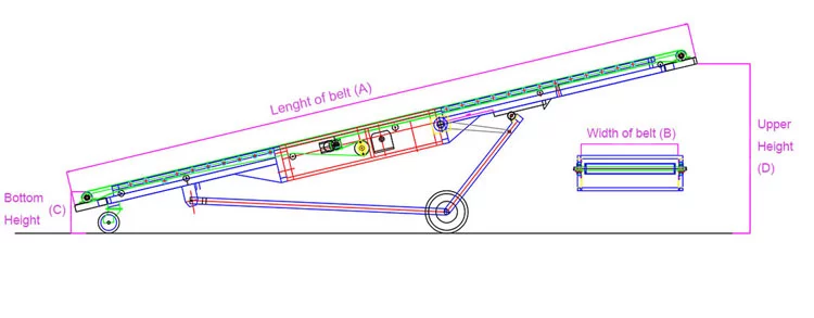 highly recommend airport belt loader manufacturer for flying field-3