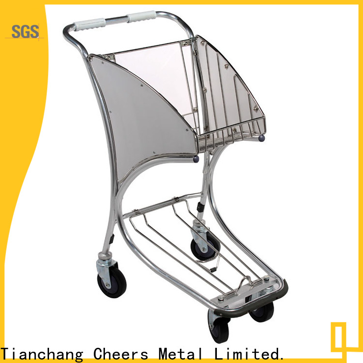 Cheerong luggage cart airport exporter for airport