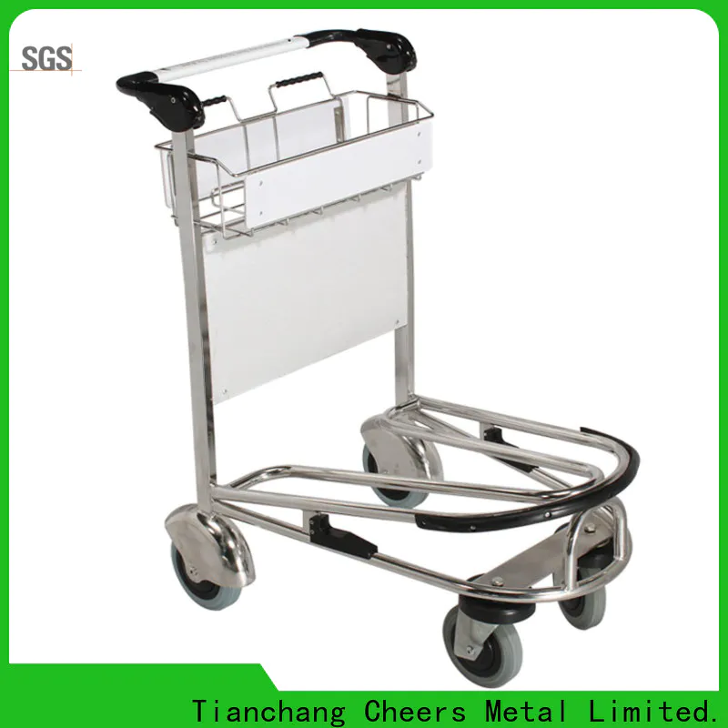 Cheerong high-end quality airport trolley producer for flying field