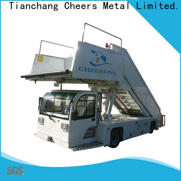 Cheerong hot recommended aircraft stairs producer for flying field
