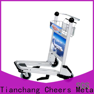 Cheerong baggage trolley airport exporter for airdrome