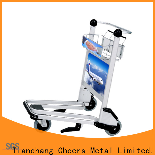 Cheerong airport luggage carts exporter for airdrome