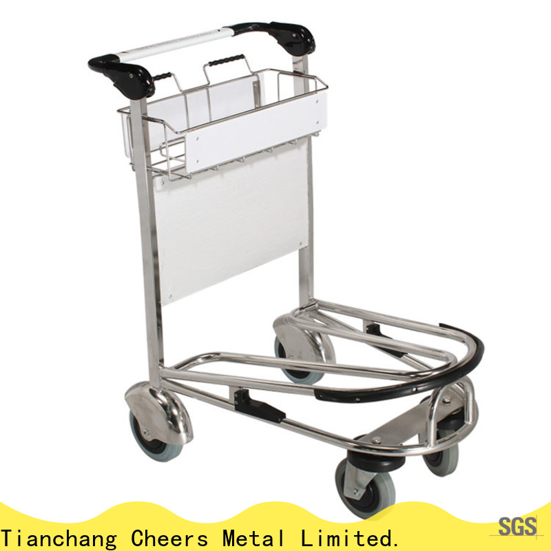 high-end quality baggage trolley airport exporter for airport