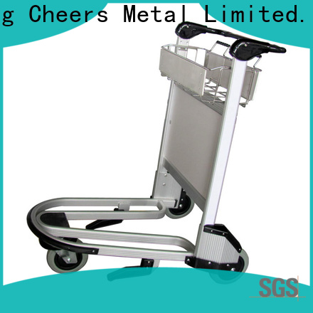 Cheerong high-end quality baggage trolley airport wholesaler trader for airdrome