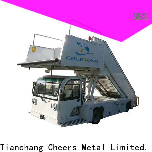 Cheerong aircraft passenger stairs producer for flying field
