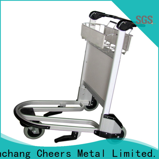Cheerong airport luggage trolley producer for flying field