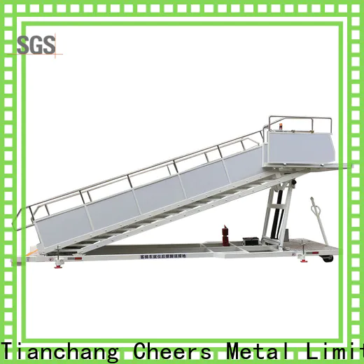 hot recommended aircraft passenger stairs producer for flying field
