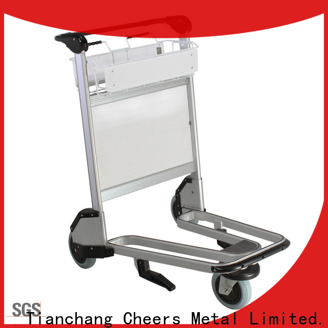 Cheerong new airport baggage trolley producer for airdrome