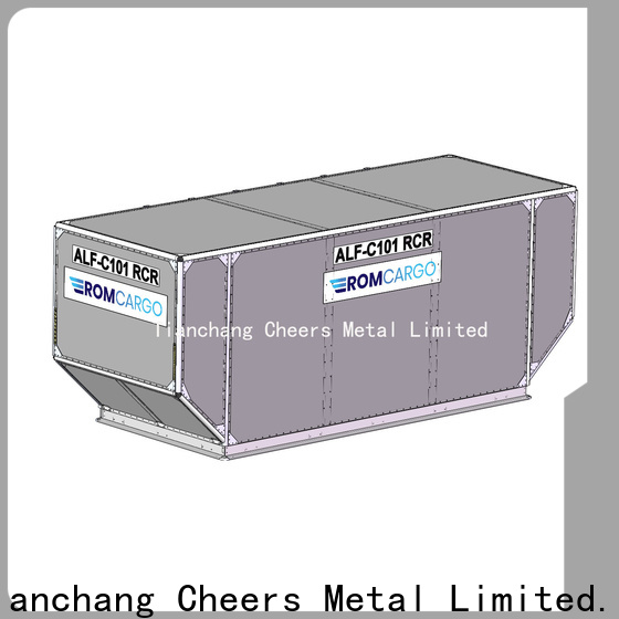 Aviation ALF Airport Transportation Storage Container with PVC curtain door