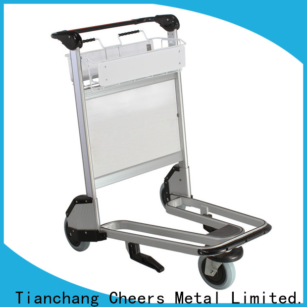 2019 New hand brake airport luggage trolley