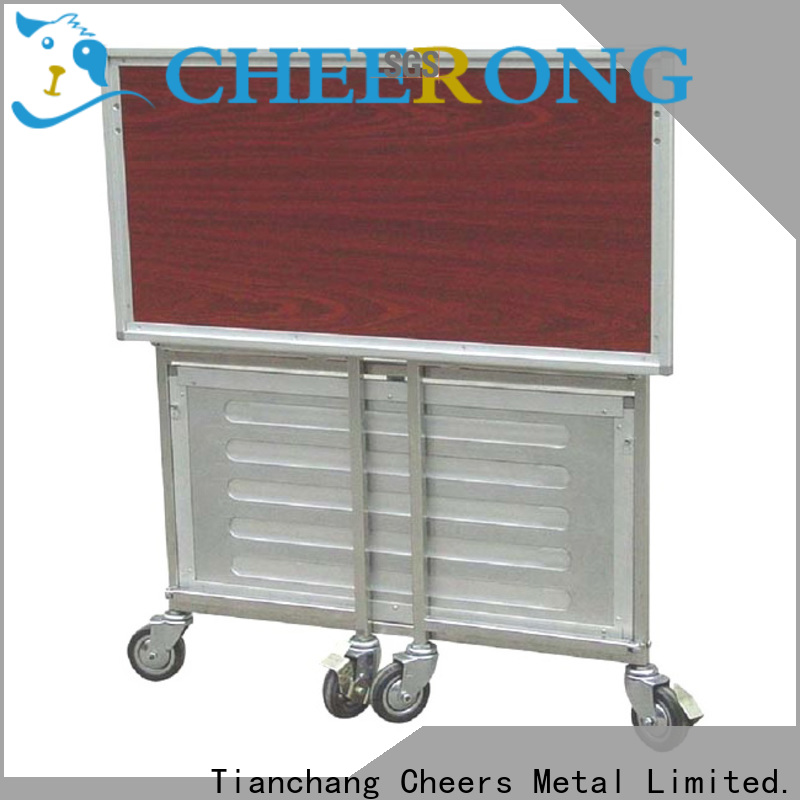 Cheerong Popular Airline food trolley 4 wheel trolley bulk for airport