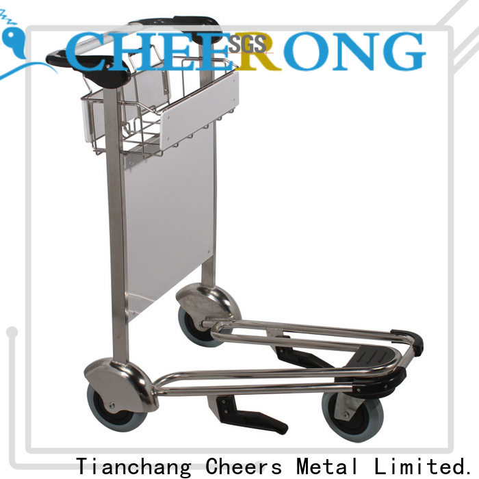 Cheerong Best airport luggage carts for sale supplier for airport