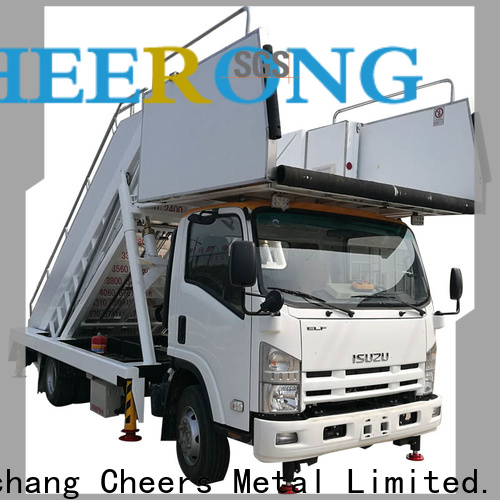 Cheerong highly recommend aircraft passenger stairs international trader for flying field