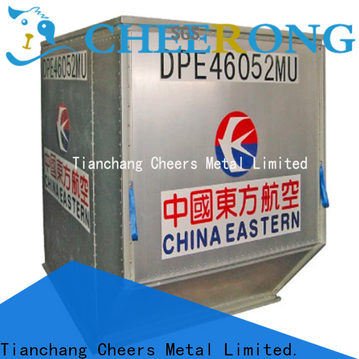 Cheerong elegant air freight container quick transaction for flying field