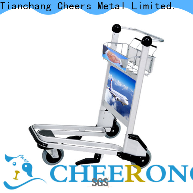 Cheerong airport baggage trolley factory for flying field