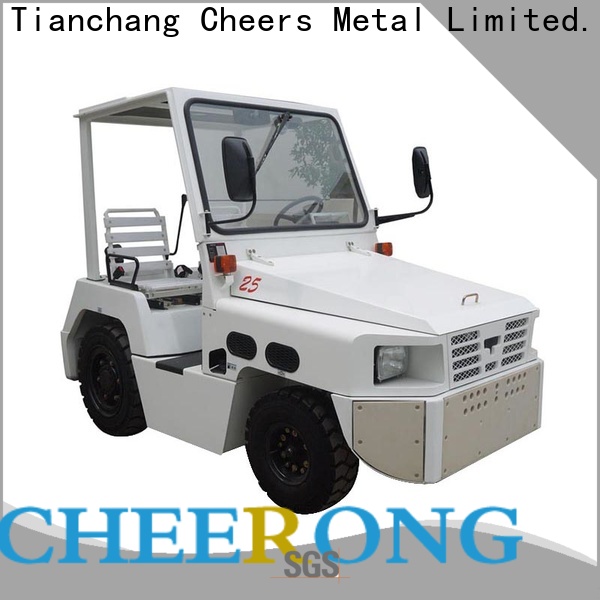 Cheerong tow tractor export worldwide for flying field