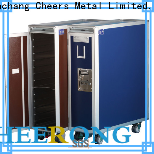Popular aircraft cabin trolley supplier for flying field