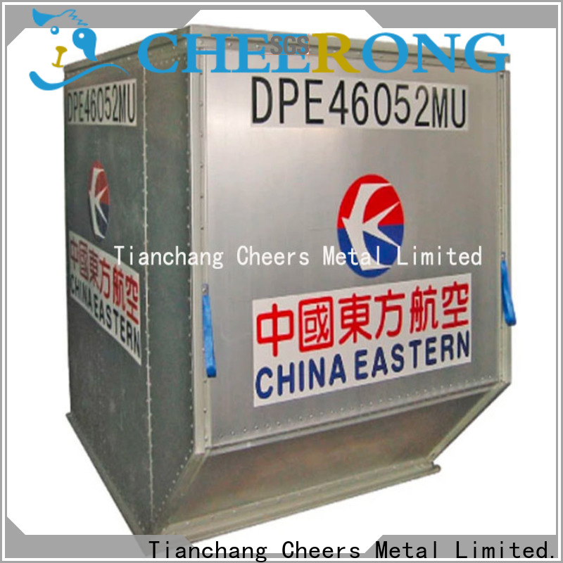 Cheerong eco-friendly aircraft container quick transaction for flying field