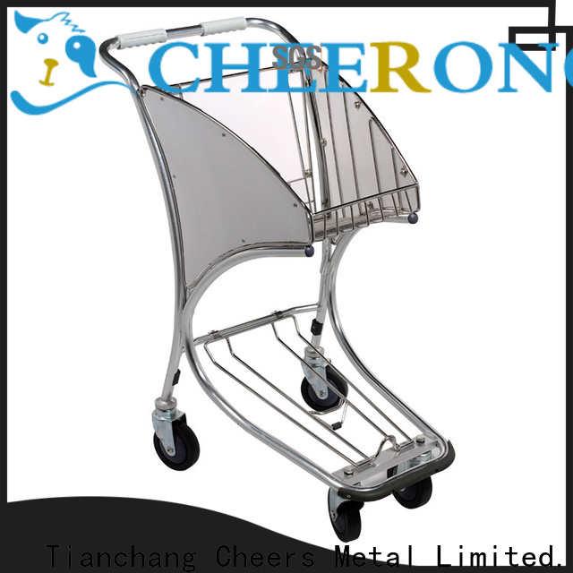 Cheerong High-end quality trolley at the airport factory for airdrome