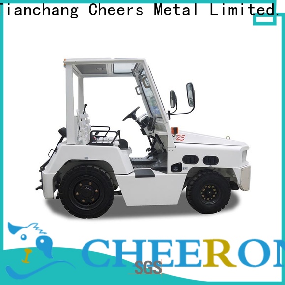 Cheerong tow tractor export worldwide for flying field