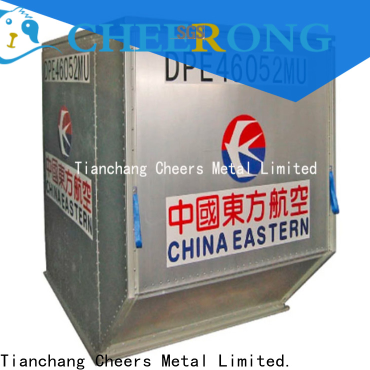 Cheerong eco-friendly air freight container wholesale for airdrome
