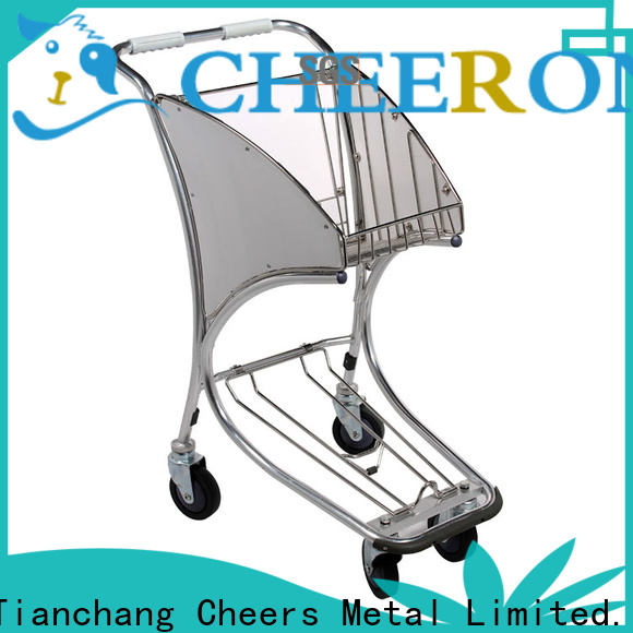 Cheerong Best airport trolley cart exporter for airport