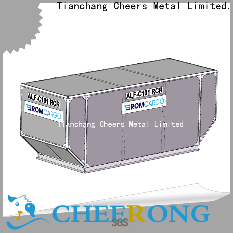 unique design aircraft container quick transaction for airdrome