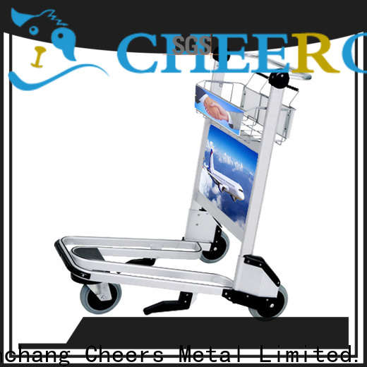 High-end quality airport bag trolley exporter for flying field