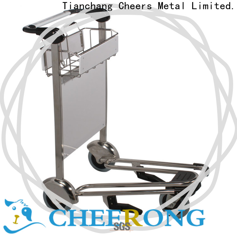 High-end quality trolley with brakes exporter for airdrome