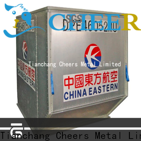 Cheerong eco-friendly air freight container quick transaction for airdrome