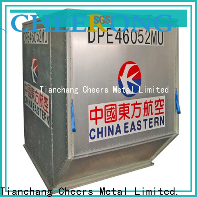 Cheerong aircraft container quick transaction for airdrome