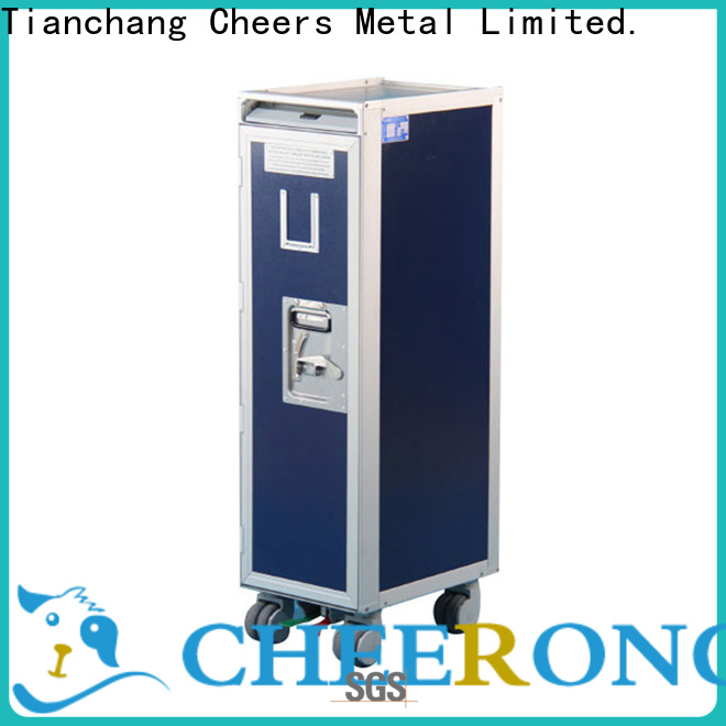 Cheerong Airport Luggage Trolley with Silent Casters international trader for flying field