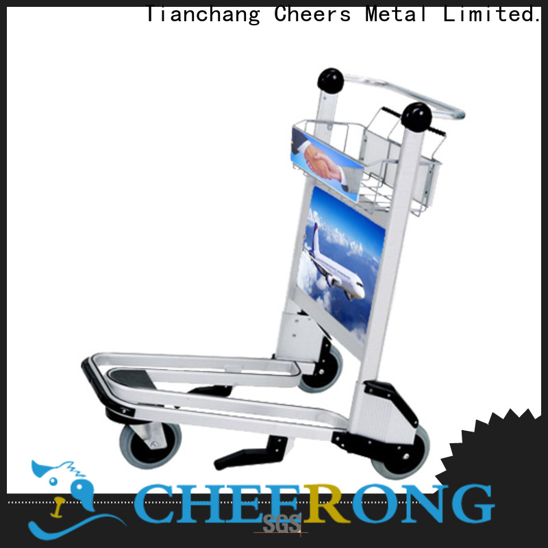 Top airport shopping trolley exporter for flying field