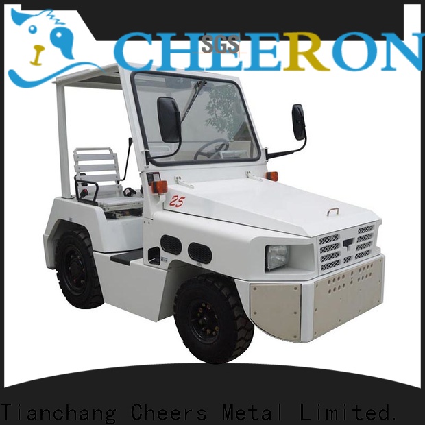 Cheerong cheap aircraft tractor export worldwide for airdrome