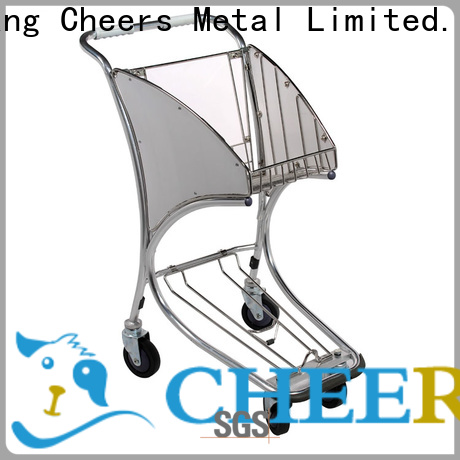 Cheerong airport luggage trolley price wholesaler trader for airport