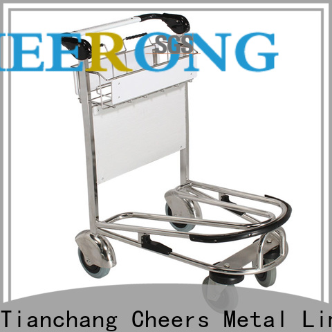 Cheerong Top airport dolly cart exporter for airdrome