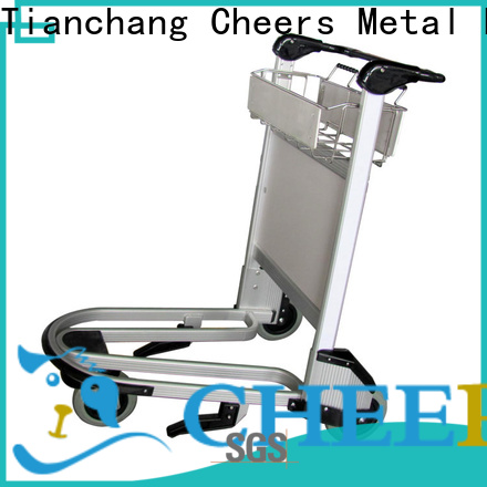 Cheerong Best airport luggage trolley price factory for flying field