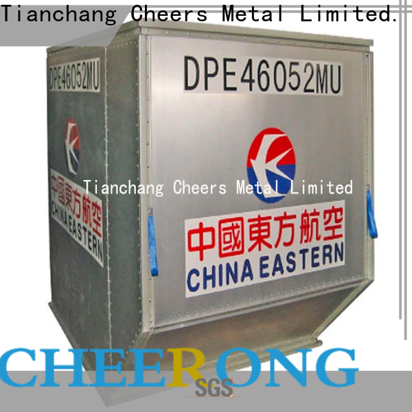 Cheerong eco-friendly air freight container from China for airport