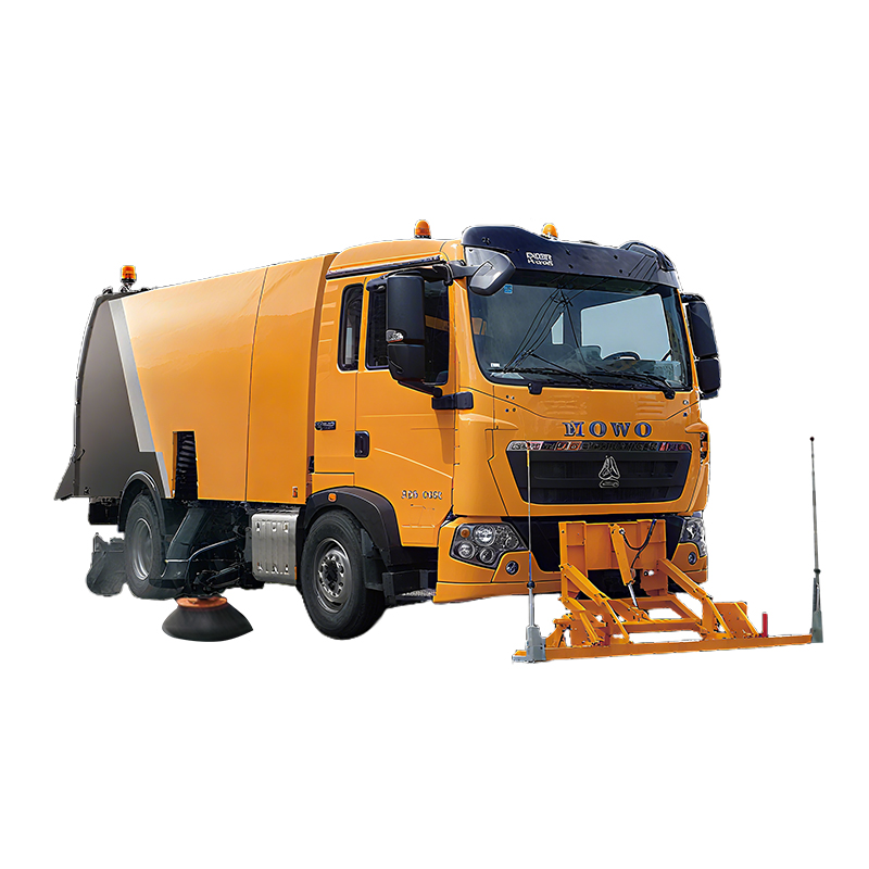 Airport Road Runway Rubber Removal Cleaning SweepeTruck for Airfield