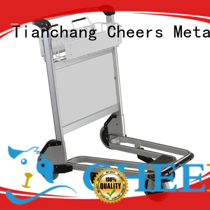 Cheerong best quality airport luggage cart producer for flying field