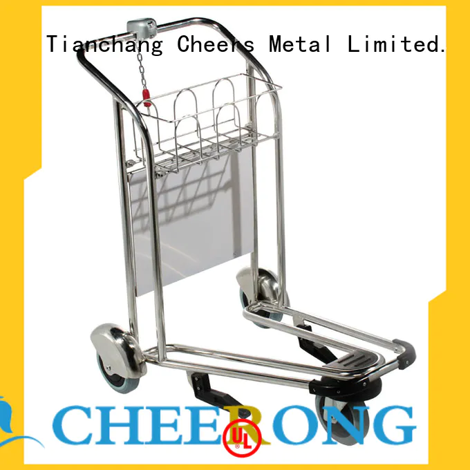 best quality luggage cart airport wholesaler trader for flying field