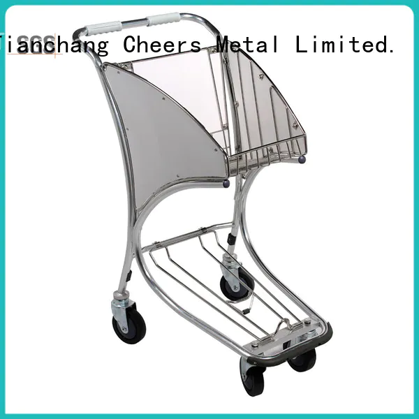 Cheerong airport baggage trolley producer for airport