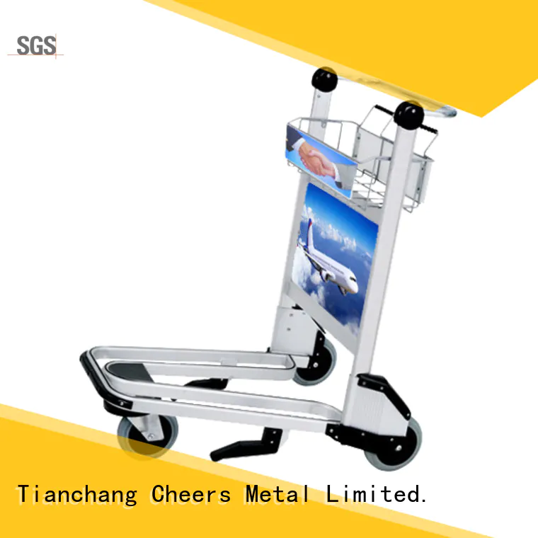 high-end quality luggage cart airport wholesaler trader for airport