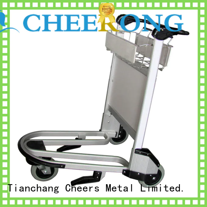 Cheerong new luggage cart airport wholesaler trader for airport