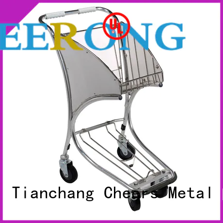 Cheerong high-end quality airport trolley exporter for airport