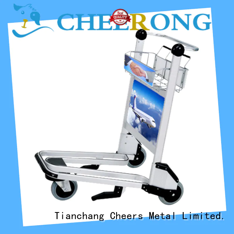 best quality airport baggage trolley exporter for airport
