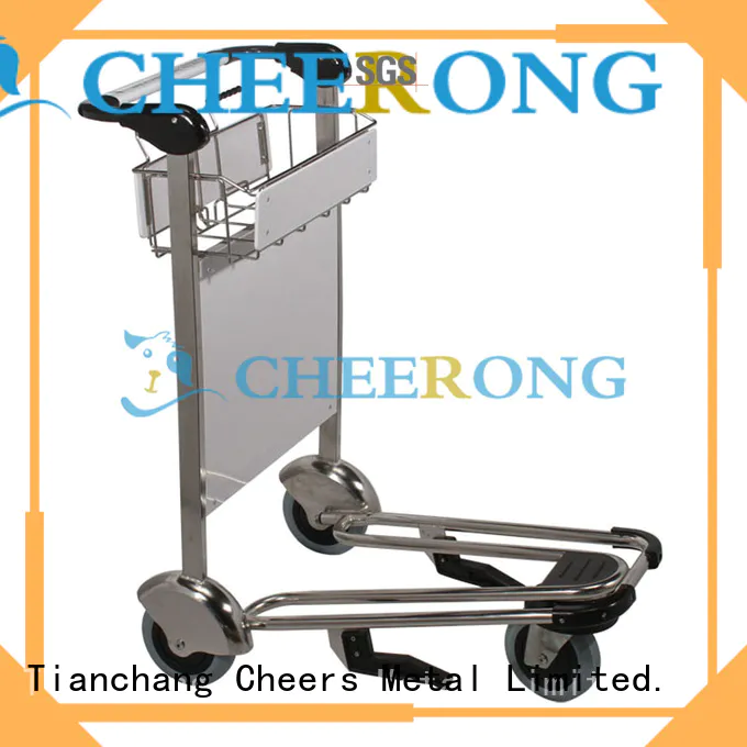 Cheerong high-end quality airport baggage cart wholesaler trader for airport
